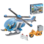 Cogo - Police Helicopter Build 164 Piece